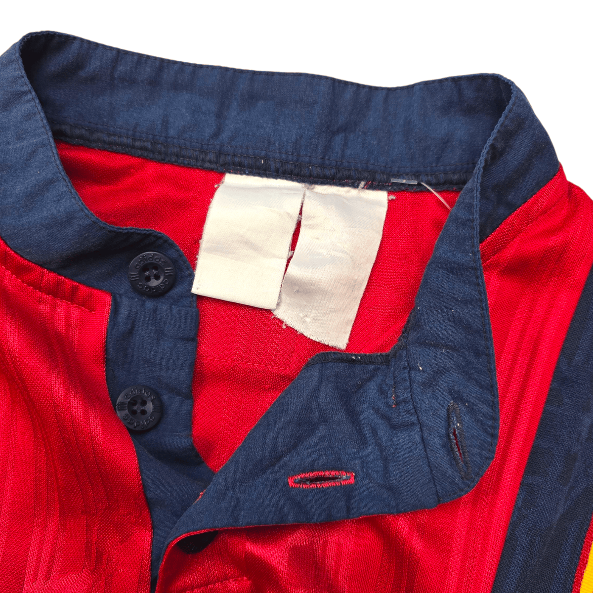 1996/98 Spain Home Football Shirt (XL) Adidas 21 Luis Enrique - Football Finery - FF302883