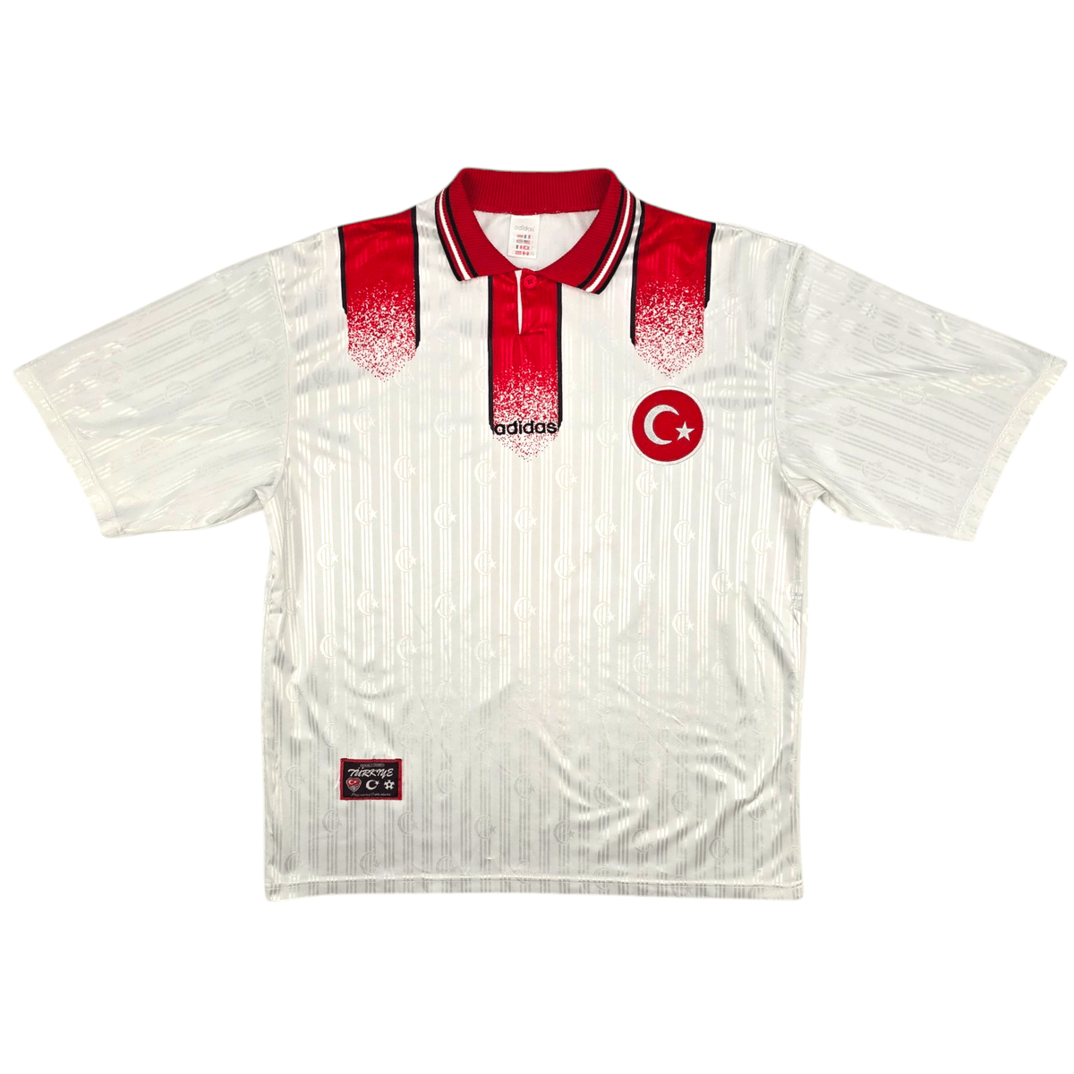 1996/98 Turkey Away Football Shirt (XL) Adidas - Football Finery - FF300370