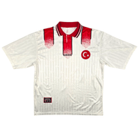 1996/98 Turkey Away Football Shirt (XL) Adidas - Football Finery - FF300370