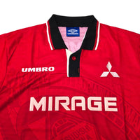 1996/98 Urawa Red Diamonds Home Football Shirt (L) Umbro - Football Finery - FF306653