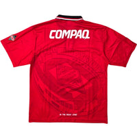1996/98 Urawa Red Diamonds Home Football Shirt (L) Umbro - Football Finery - FF306653