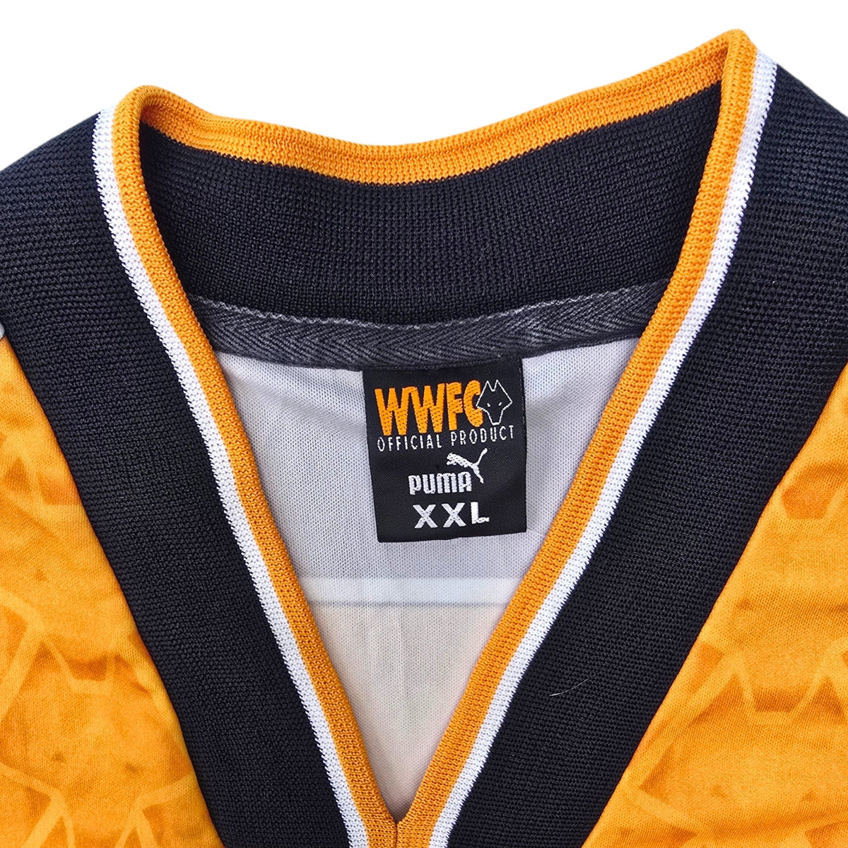 1996/98 Wolverhampton Wanderers Home Football Shirt (2XL) Puma - Football Finery - FF306955
