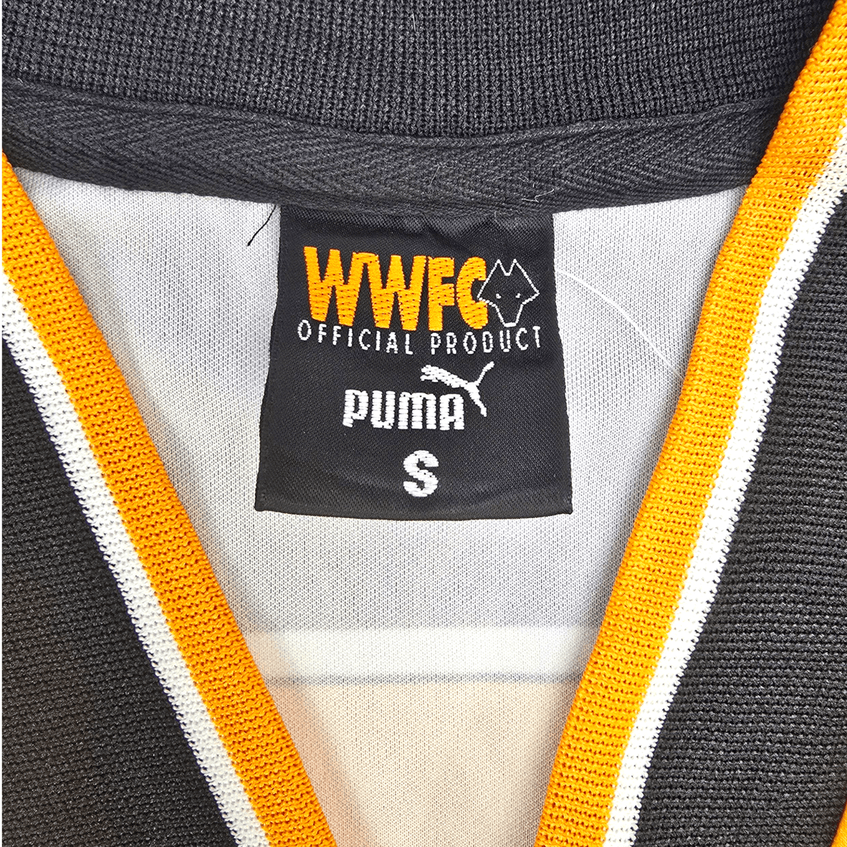 1996/98 Wolverhampton Wanderers Home Football Shirt (S) Puma - Football Finery - FF302716