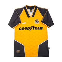 1996/98 Wolverhampton Wanderers Home Football Shirt (S) Puma - Football Finery - FF302716