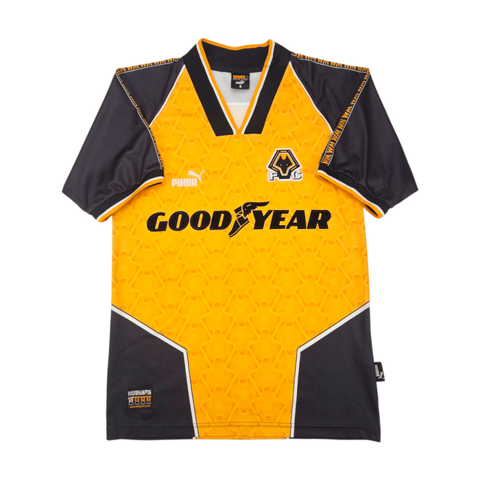 1996/98 Wolverhampton Wanderers Home Football Shirt (S) Puma - Football Finery - FF302716