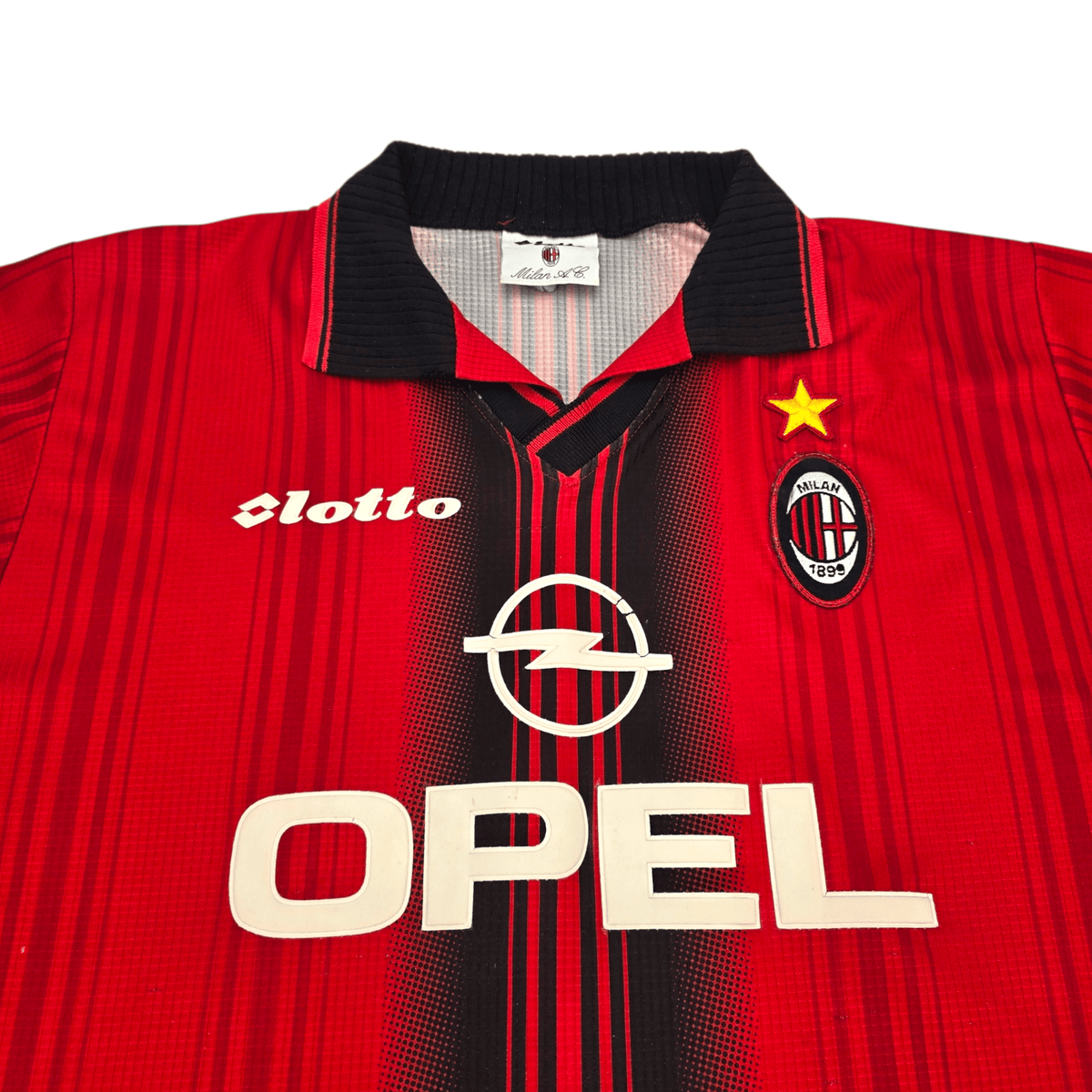 1997/98 AC Milan Fourth Football Shirt (L) Lotto - Football Finery - FF301882