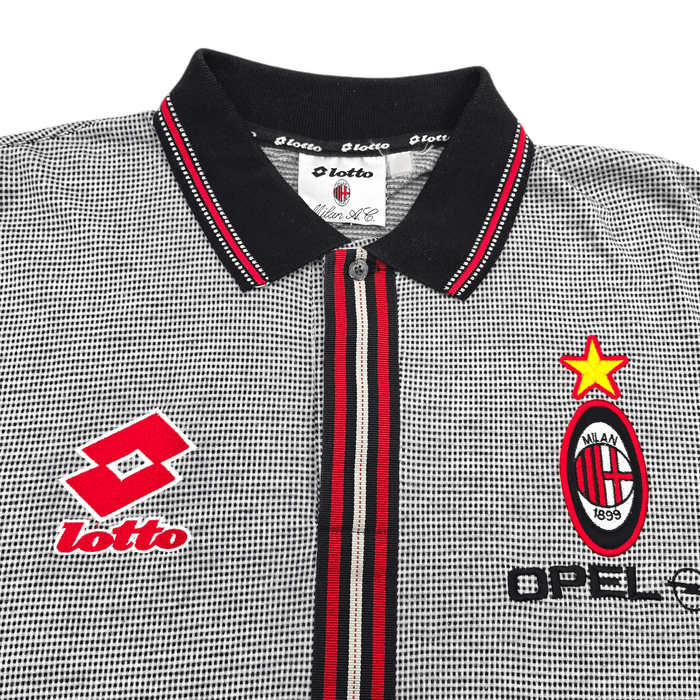 1997/98 AC Milan Training Shirt (L) Lotto - Football Finery - FF304039
