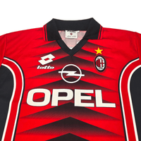 1997/98 AC Milan Training Top (XL) Lotto - Football Finery - FF303207