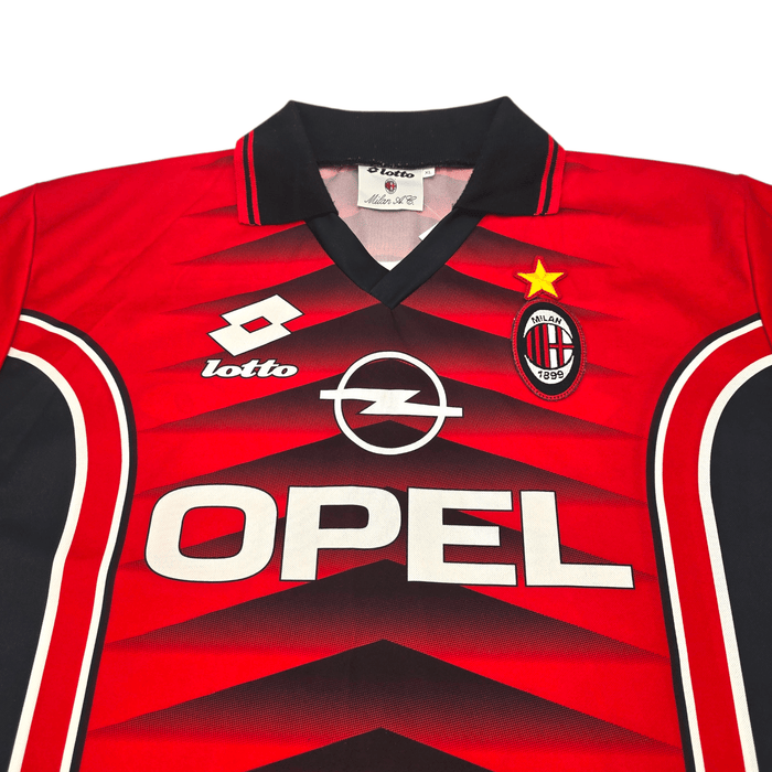 1997/98 AC Milan Training Top (XL) Lotto - Football Finery - FF303207