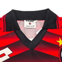 1997/98 AC Milan Training Top (XL) Lotto - Football Finery - FF303207