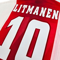1997/98 Ajax Home Football Shirt (M) Umbro #10 Litmanen - Football Finery - FF204355