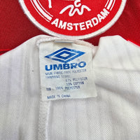 1997/98 Ajax Home Football Shirt (M) Umbro #10 Litmanen - Football Finery - FF204355