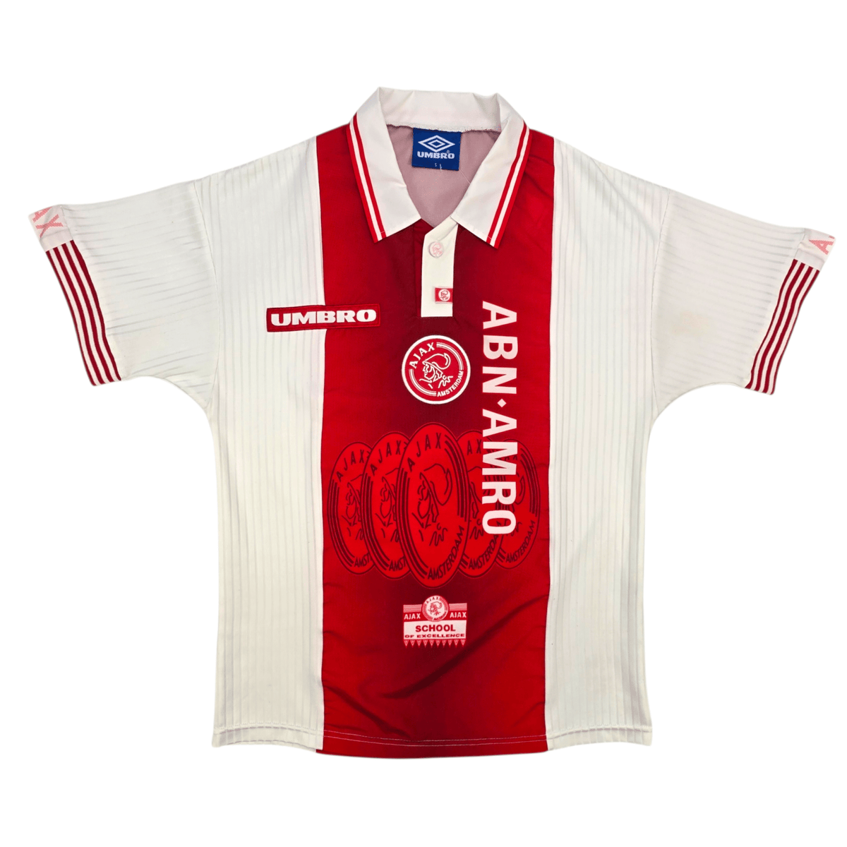 1997/98 Ajax Home Football Shirt (S) Umbro - Football Finery - FF302958