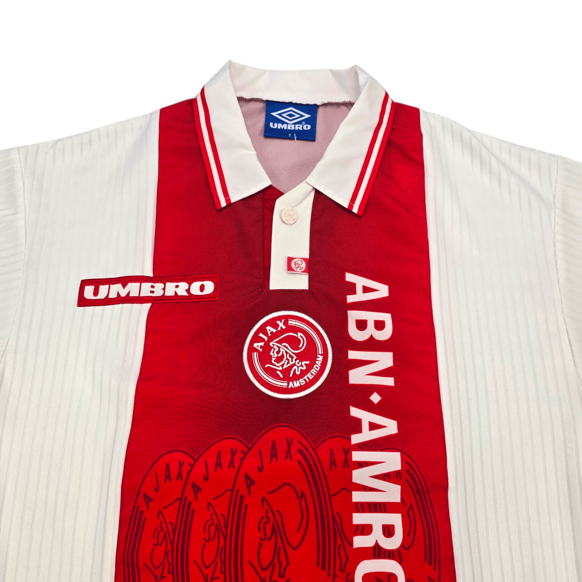 1997/98 Ajax Home Football Shirt (S) Umbro - Football Finery - FF302958
