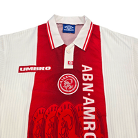 1997/98 Ajax Home Football Shirt (S) Umbro - Football Finery - FF302958