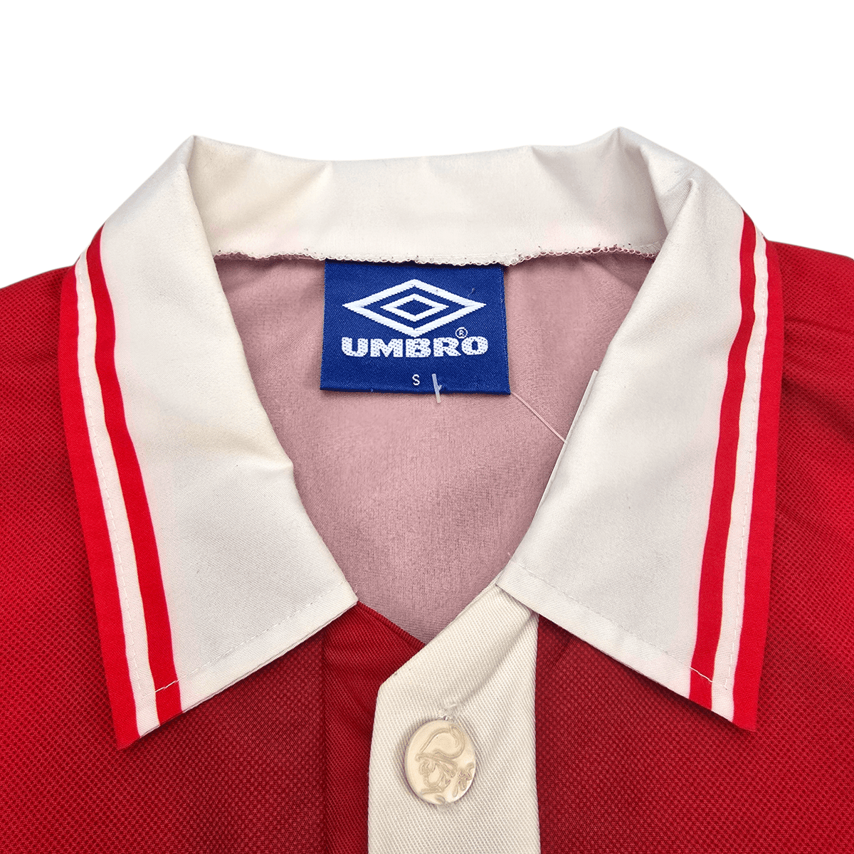 1997/98 Ajax Home Football Shirt (S) Umbro - Football Finery - FF302958