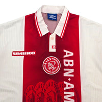 1997/98 Ajax Home Football Shirt (XL) Umbro - Football Finery - FF307340