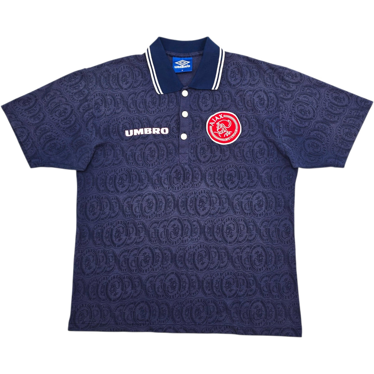 1997/98 Ajax Polo Shirt (M) Umbro - Football Finery - FF306455