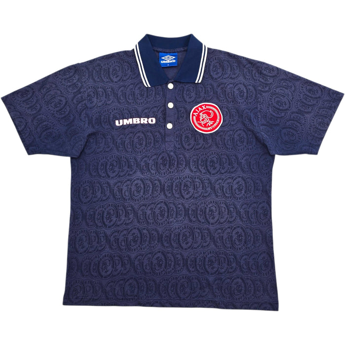 1997/98 Ajax Polo Shirt (M) Umbro - Football Finery - FF306455