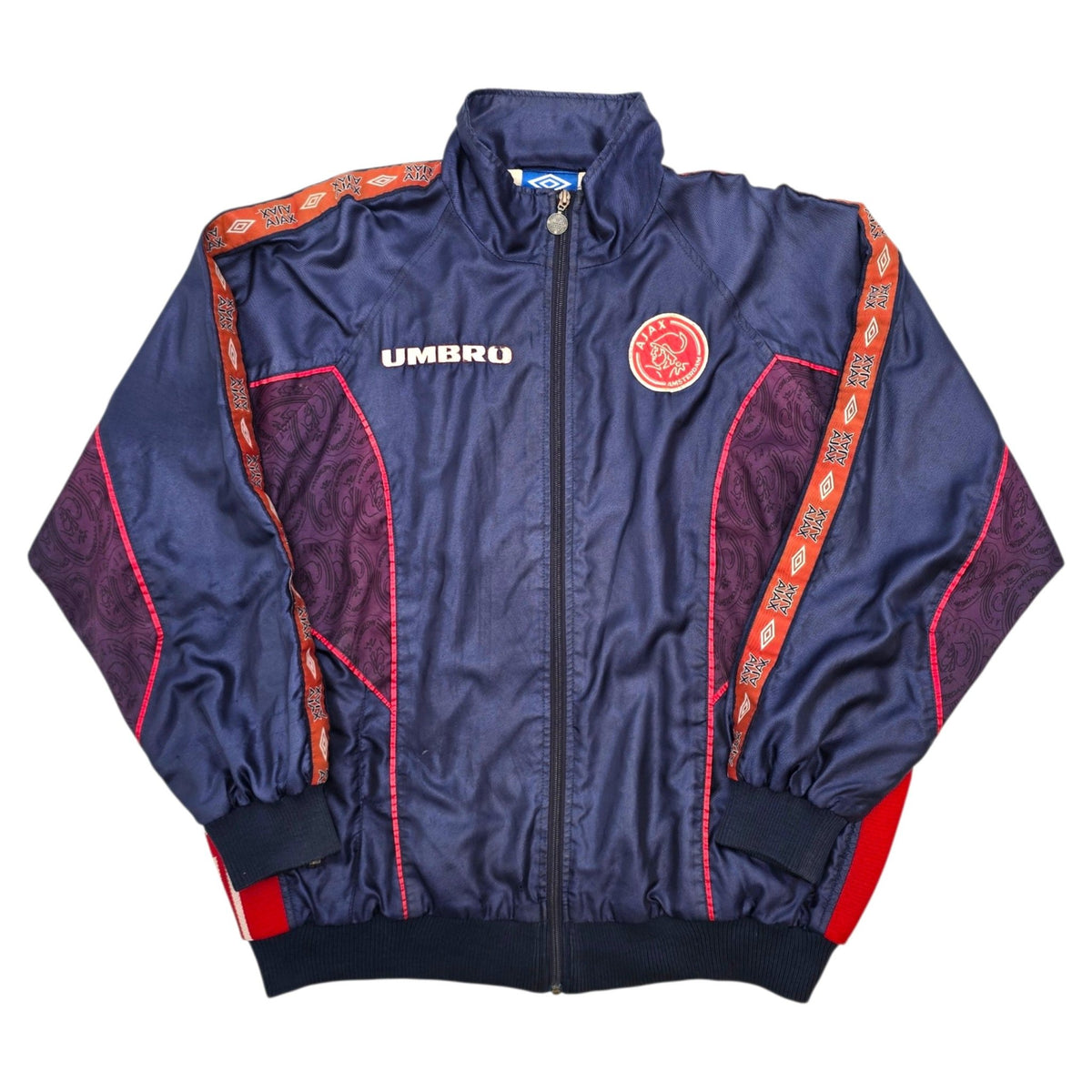 1997/98 Ajax Training Jacket (L) Umbro - Football Finery - FF306559