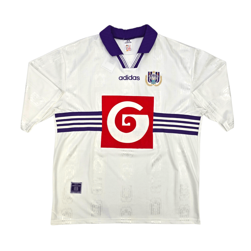 1997/98 Anderlecht Home Football Shirt (XL) Adidas - Football Finery - FF302327