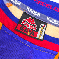 1997/98 Barcelona Away Football Shirt (XL) Kappa - Football Finery - FF302561