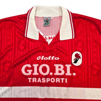 1997/98 Bari Away Football Shirt (XL) Lotto - Football Finery - FF306323