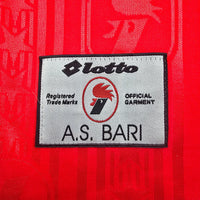 1997/98 Bari Away Football Shirt (XL) Lotto - Football Finery - FF306323