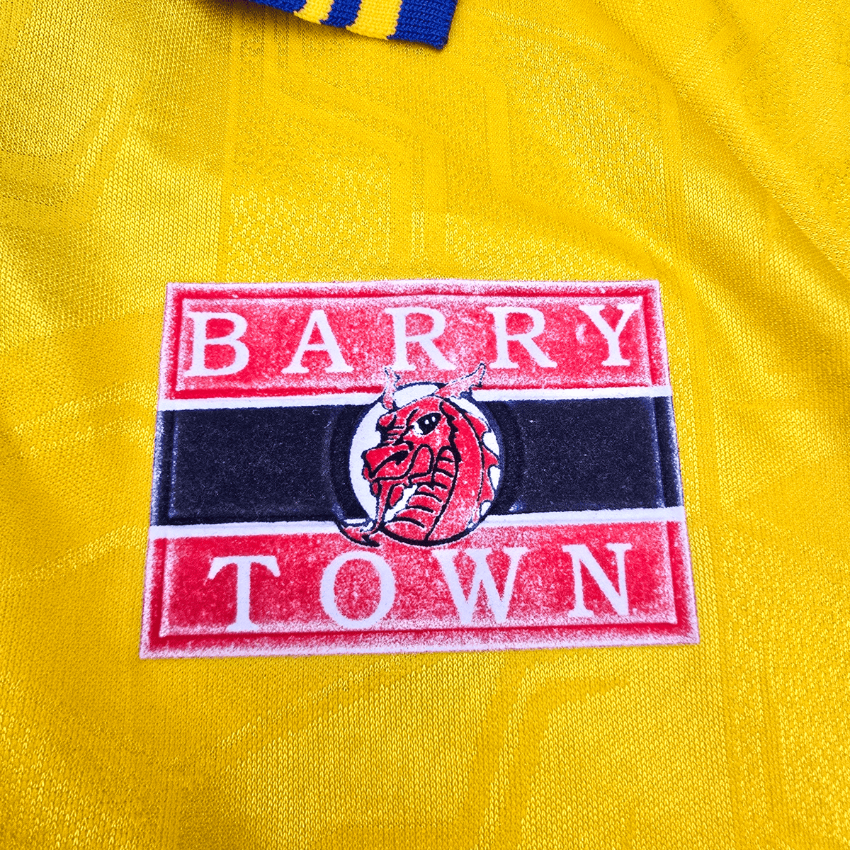 1997/98 Barry Town Home Football Shirt (2XL) Errea - Football Finery - FF302514