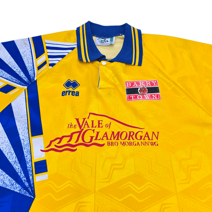 1997/98 Barry Town Home Football Shirt (2XL) Errea - Football Finery - FF302514