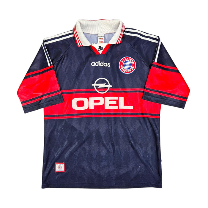 1997/98 Bayern Munich Away Football Shirt (L) Adidas - Football Finery - FF204264
