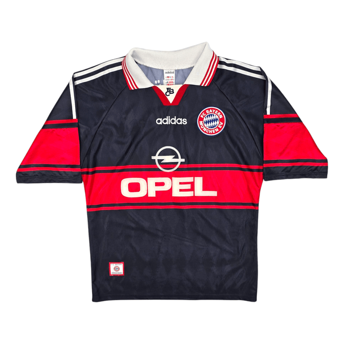 1997/98 Bayern Munich Away Football Shirt (M) Adidas #10 Matthaus - Football Finery - FF300018