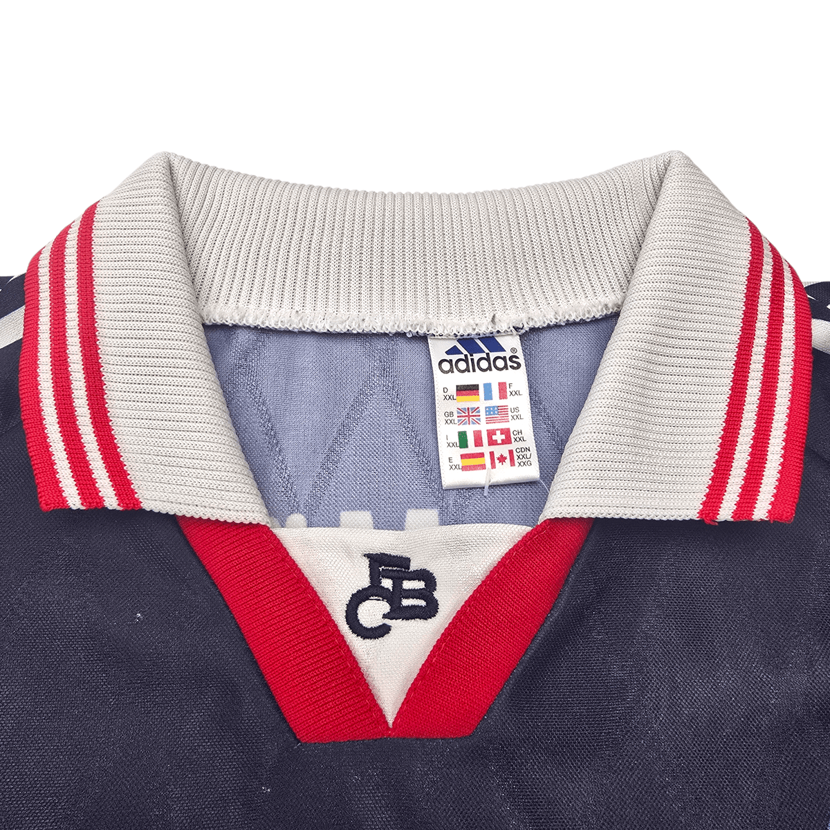 1997/98 Bayern Munich Home Football Shirt (2XL) Adidas - Football Finery - FF302607