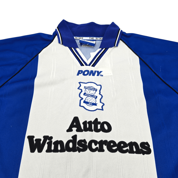 1997/98 Birmingham City Home Football Shirt (XL) PONY - Football Finery - FF303156