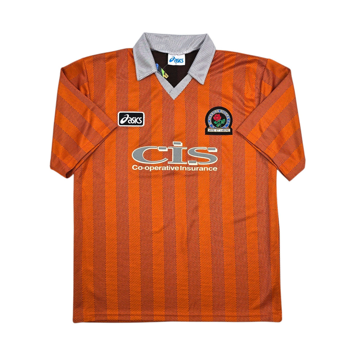1997/98 Blackburn Rovers Away Football Shirt (XL) Asics (Player Version) - Football Finery - FF304709