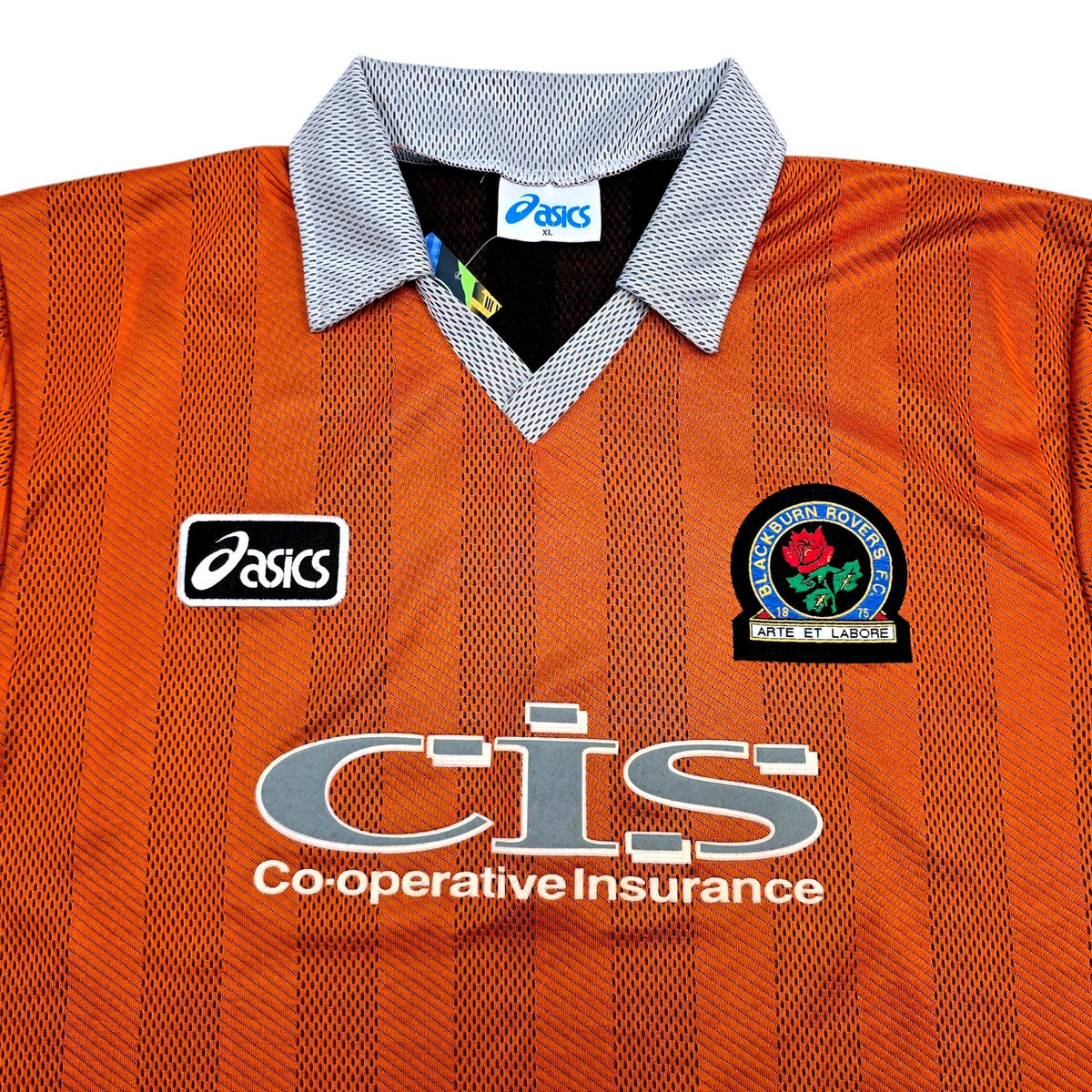 1997/98 Blackburn Rovers Away Football Shirt (XL) Asics (Player Version) - Football Finery - FF304709