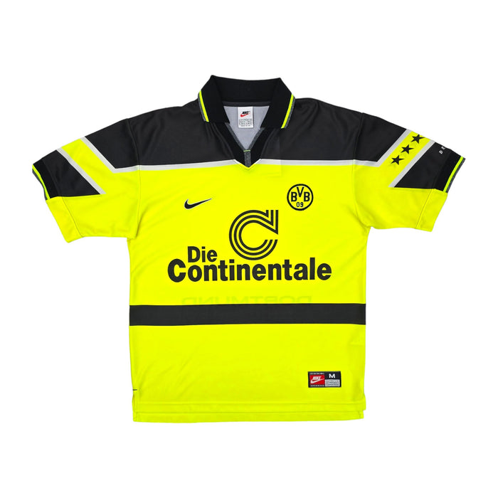 1997/98 Dortmund Home Football Shirt (M) Nike - Football Finery - FF203784