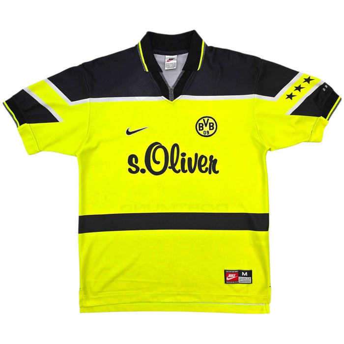 1997/98 Dortmund Home Football Shirt (M) Nike - Football Finery - FF306486