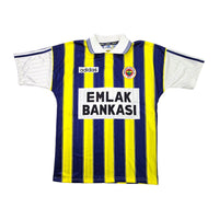 1997/98 Fenerbahce Home Football Shirt (L) Adidas # 9 - Football Finery - FF202690