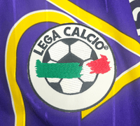 1997/98 Fiorentina Home Football Shirt (XL) FILA 9 Batistuta - Football Finery - FF303412