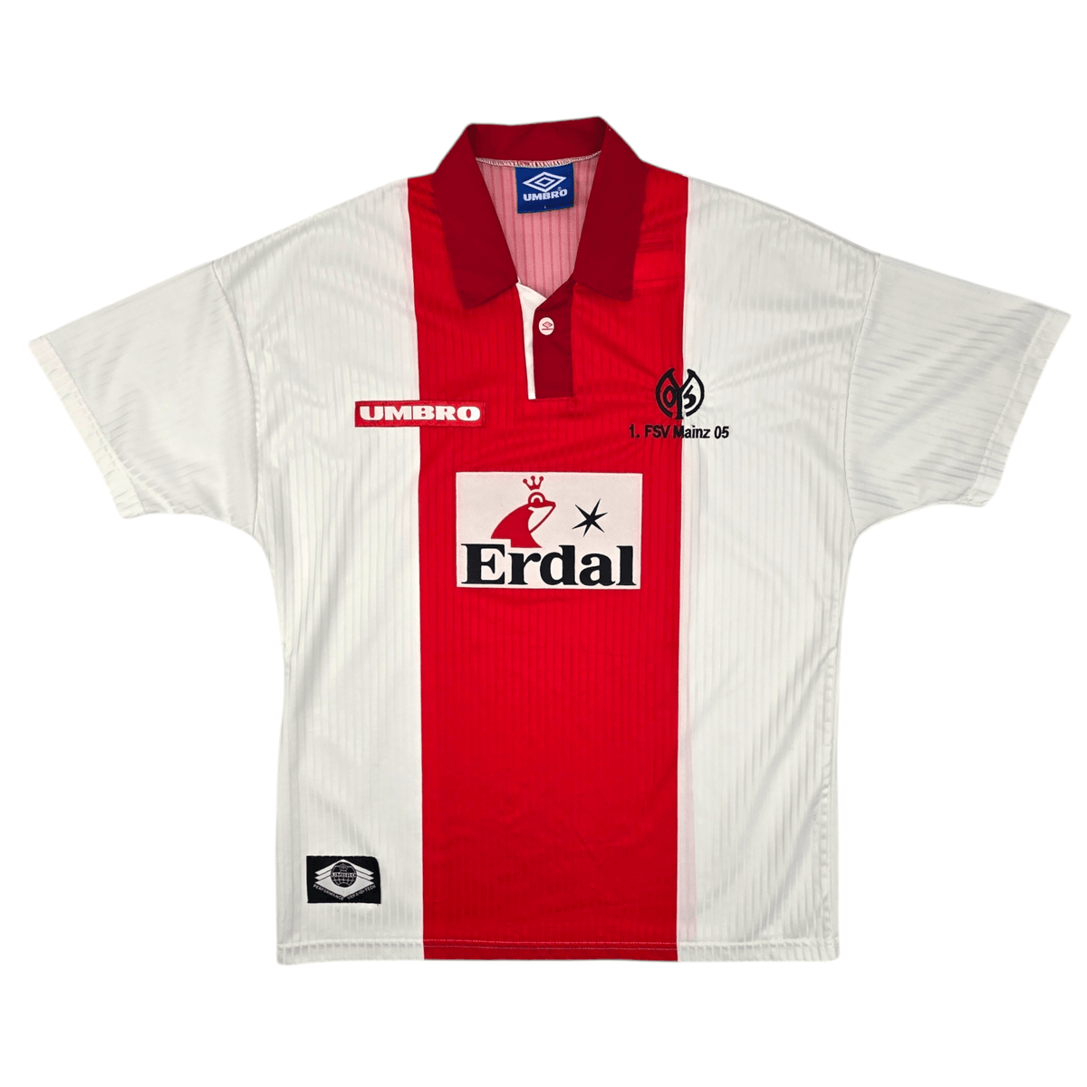 1997/98 FSV Mainz 05 Home Football Shirt (L) Umbro - Football Finery - FF204626