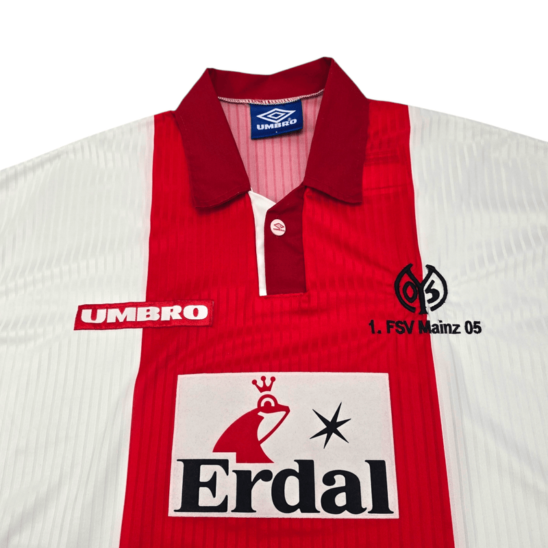 1997/98 FSV Mainz 05 Home Football Shirt (L) Umbro - Football Finery - FF204626