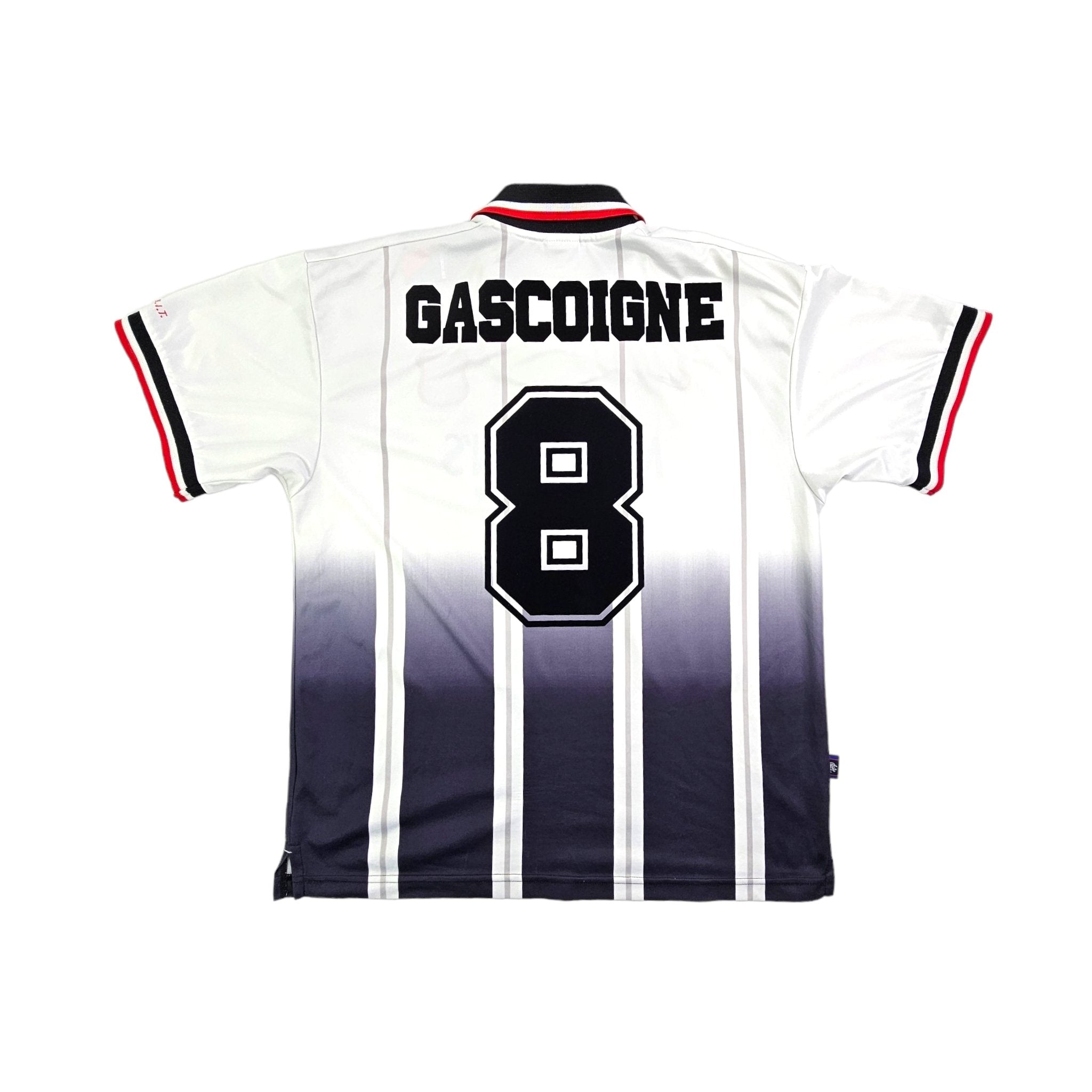 1997 98 Glasgow Rangers Away Football Shirt L Nike 8 Gascoigne