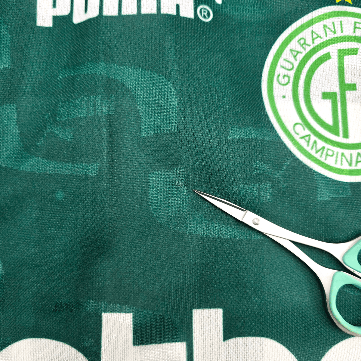 1997/98 Guarani FC Home Football Shirt (M) Puma 10 - Football Finery - FF301297