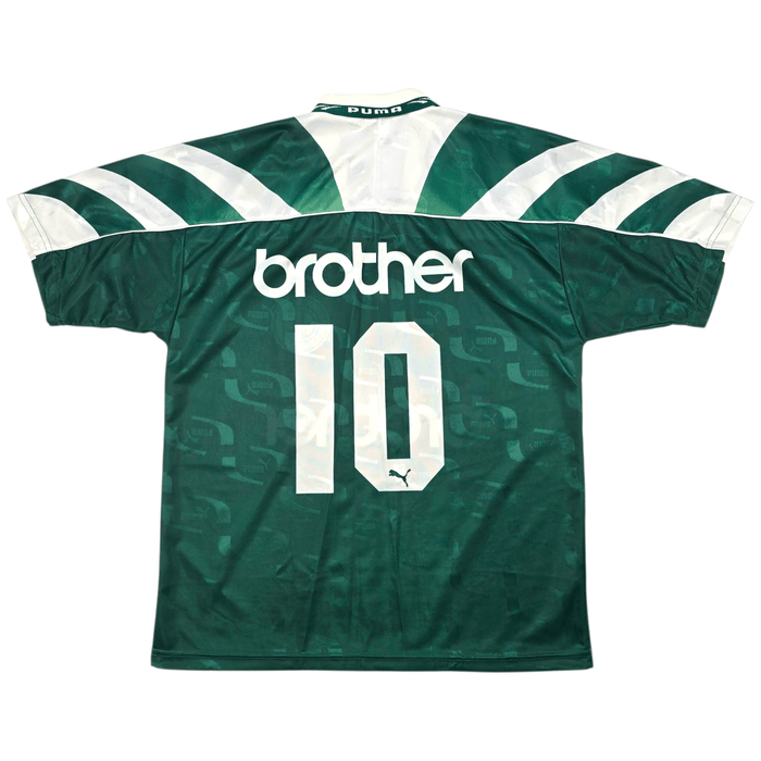 1997/98 Guarani FC Home Football Shirt (M) Puma 10 - Football Finery - FF301297