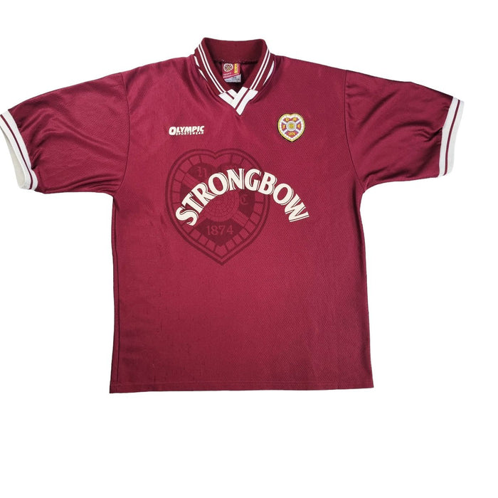 1997/98 Hearts Home Football Shirt (2XL) Olympic - Football Finery - FF202666