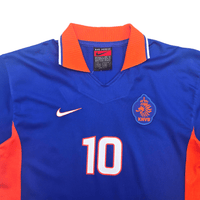 1997/98 Holland Away Football Shirt (L) Nike 10 Seedorf - Football Finery - FF304574