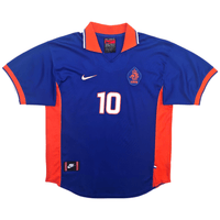 1997/98 Holland Away Football Shirt (L) Nike 10 Seedorf - Football Finery - FF304574
