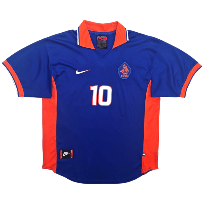 1997/98 Holland Away Football Shirt (L) Nike 10 Seedorf - Football Finery - FF304574