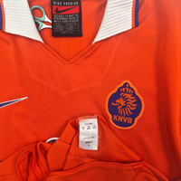 1997/98 Holland Home Football Shirt (L) Nike 8 Bergkamp - Football Finery - FF304573